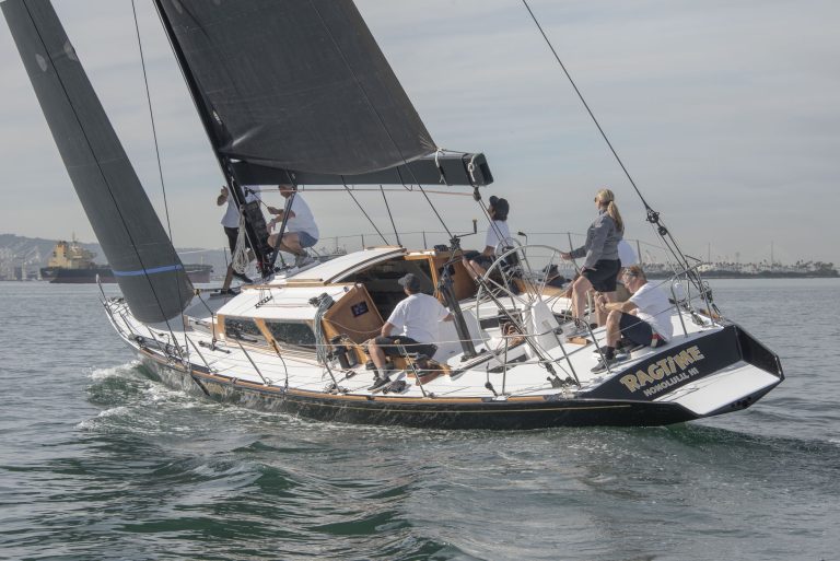 Ragtime returns to California Offshore Race Week after 15 years, racing from San Francisco to San Diego with stops in Monterey and Santa Barbara. A legend reborn on the West Coast.
